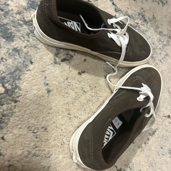 Brown suede Vans - Picture 8 of 10
